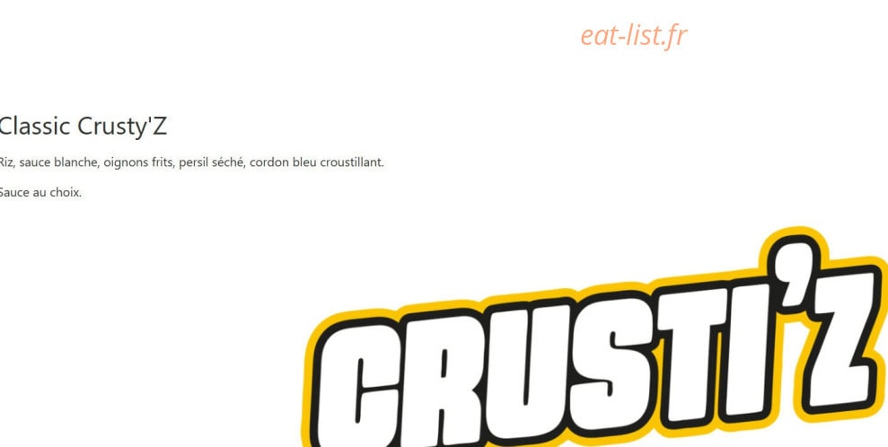 Crusti’Z — carte page 1
