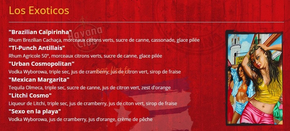 Cubanito — carte page 3