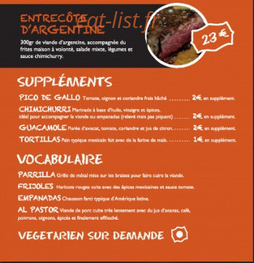 El Chivito — carte page 2