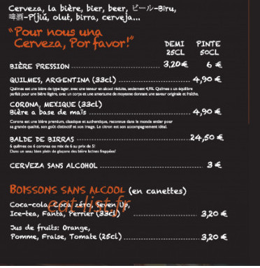 El Chivito — carte page 8