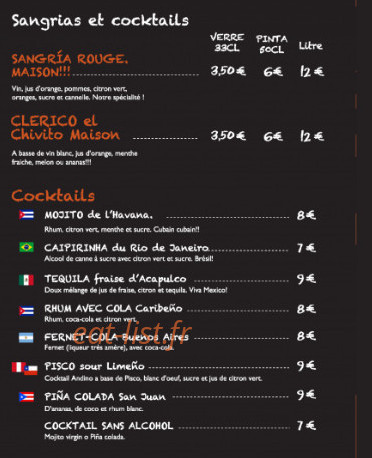 El Chivito — carte page 7