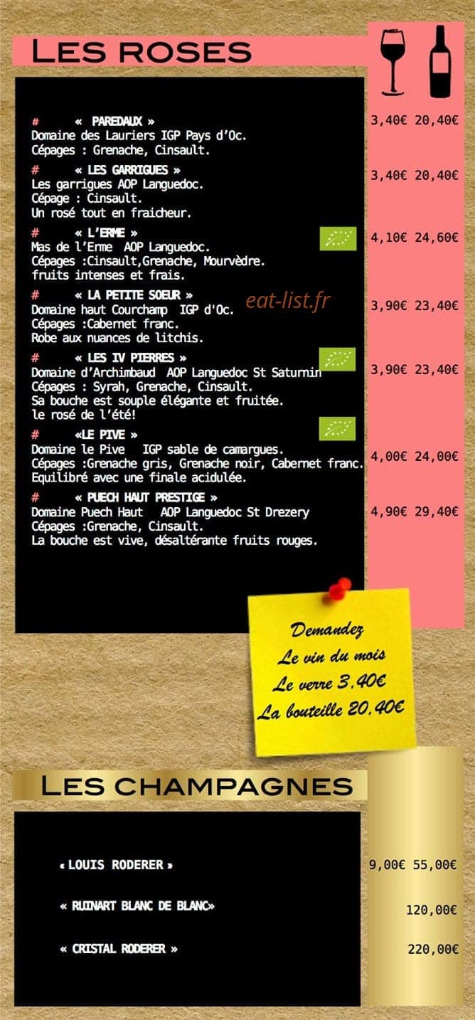Esprit vin — carte page 6