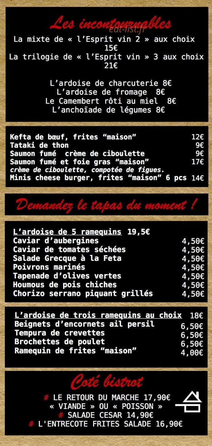 Esprit vin — carte page 5