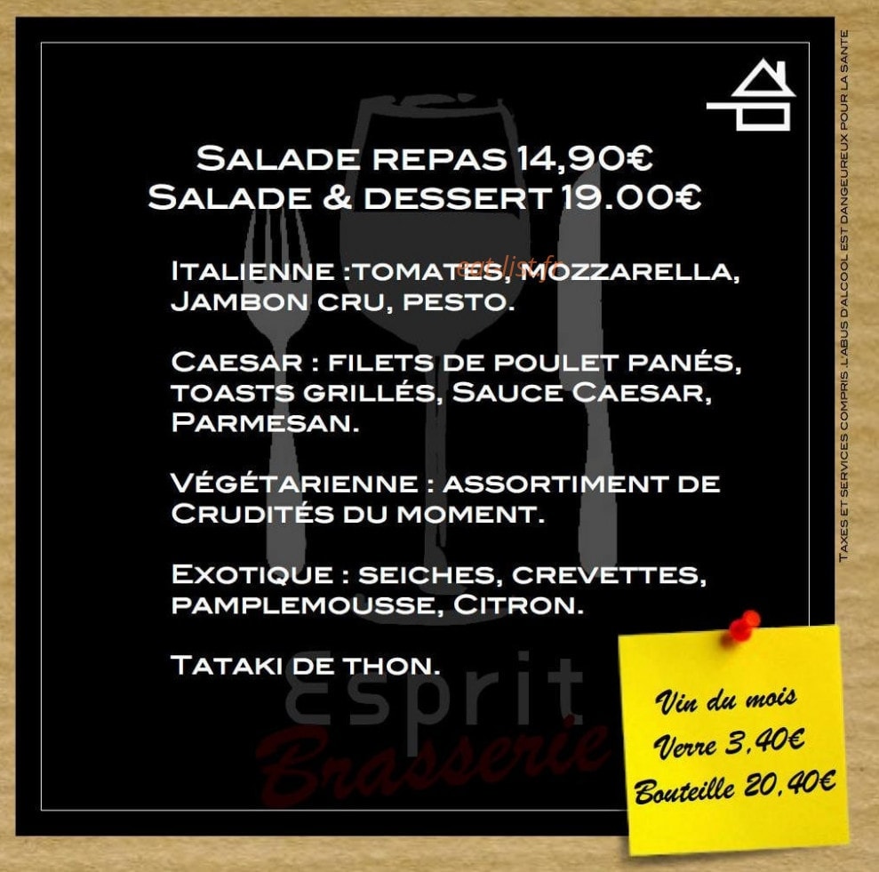 Esprit vin — carte page 4