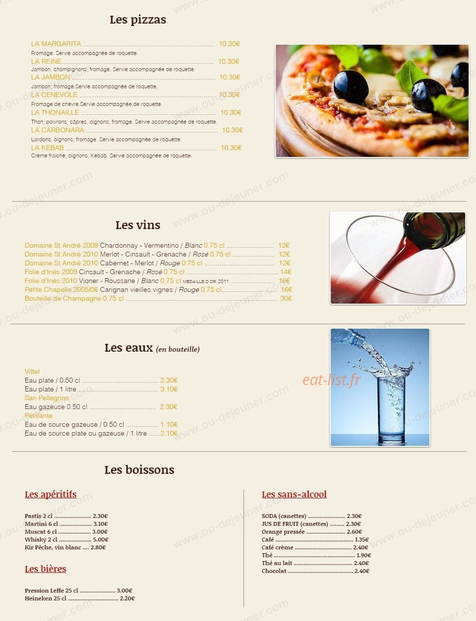 Eugene et Marie — carte page 4