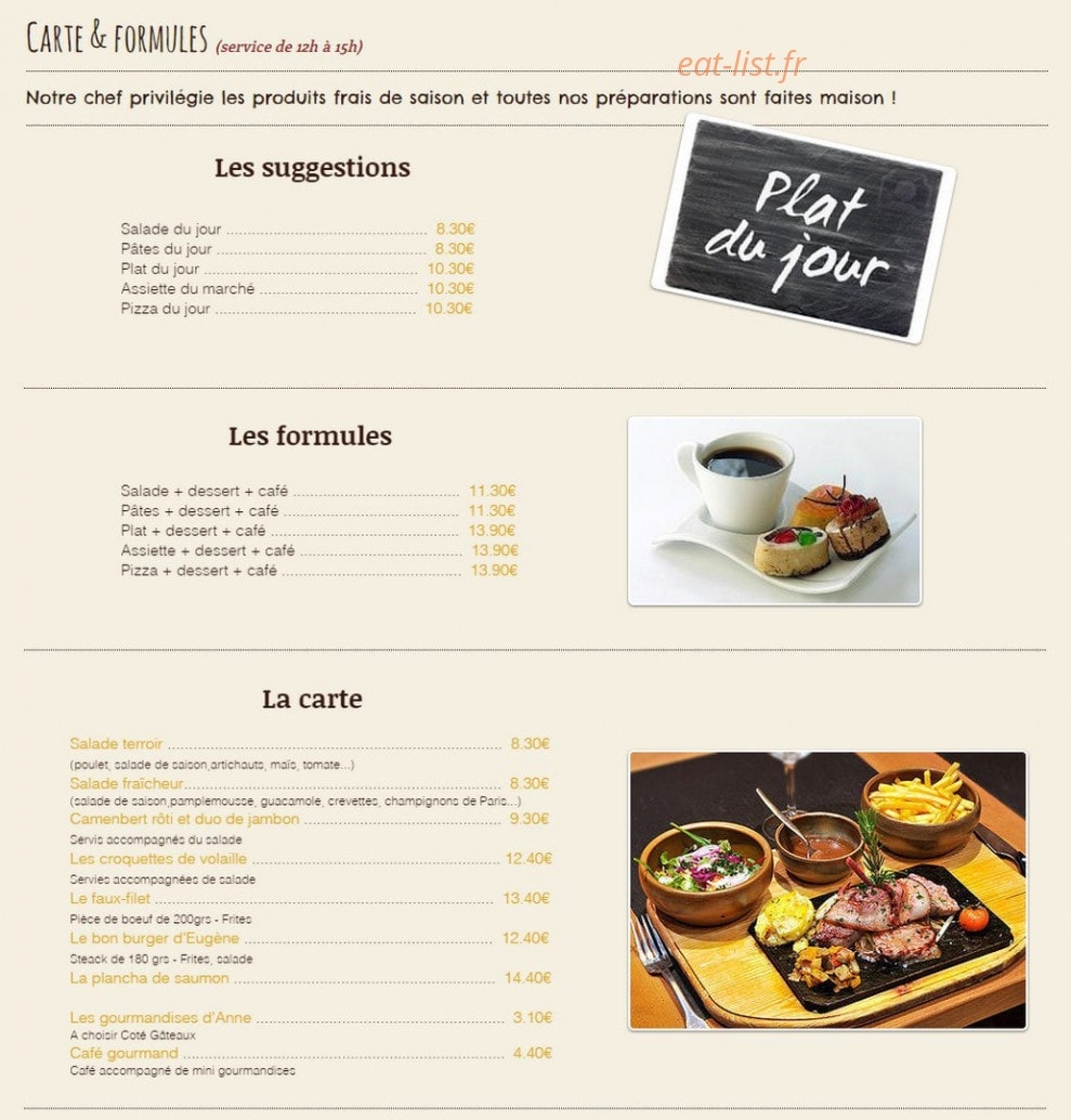 Eugene et Marie — carte page 3