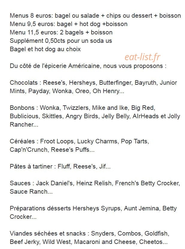 Food Food — carte page 2