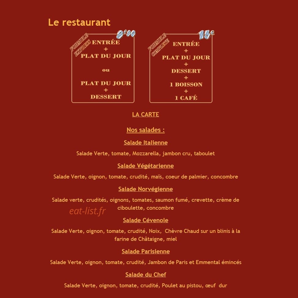 Fournil — carte page 1