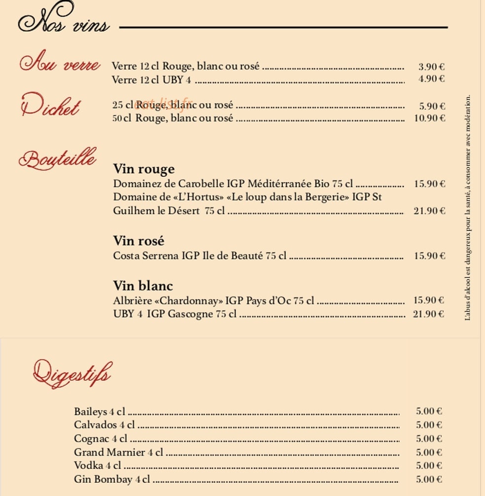 Froment et Sarrasin — carte page 12