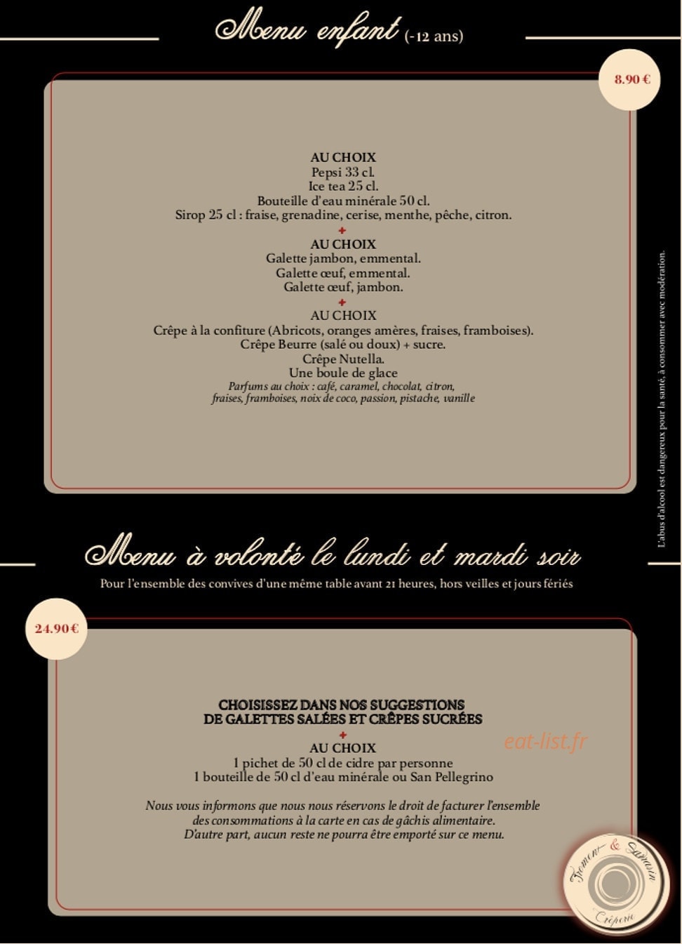 Froment et Sarrasin — carte page 2