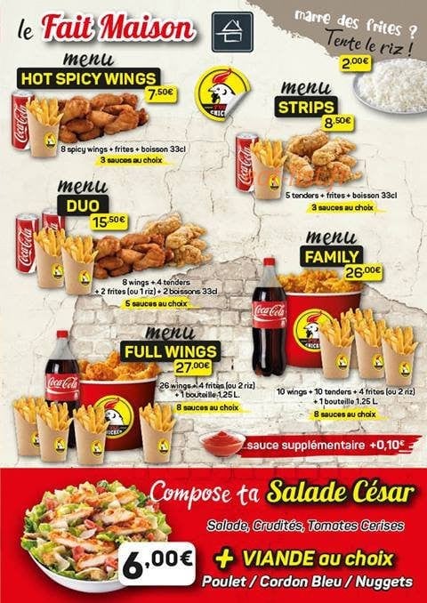 Full Chicken — carte page 4