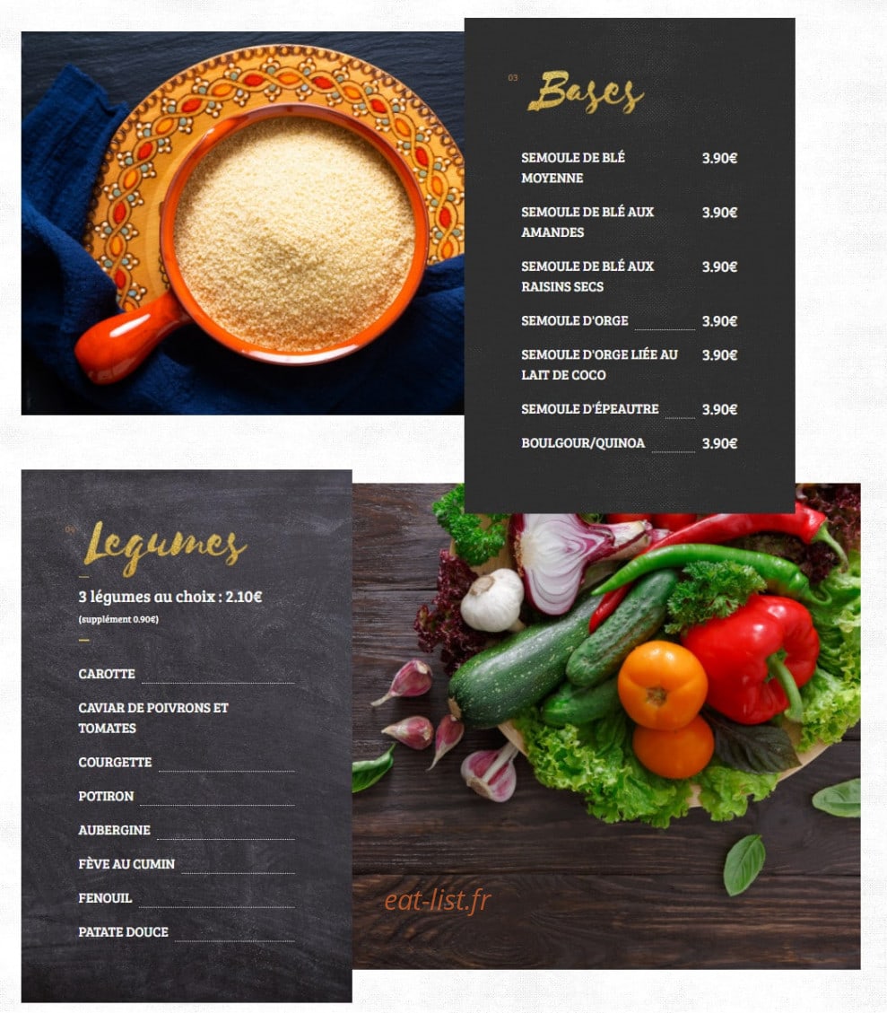Golden Grain — carte page 2