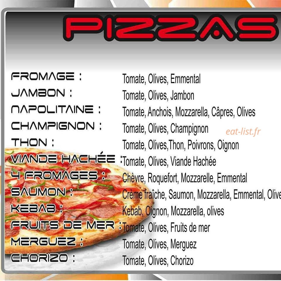 H et Food — carte page 1
