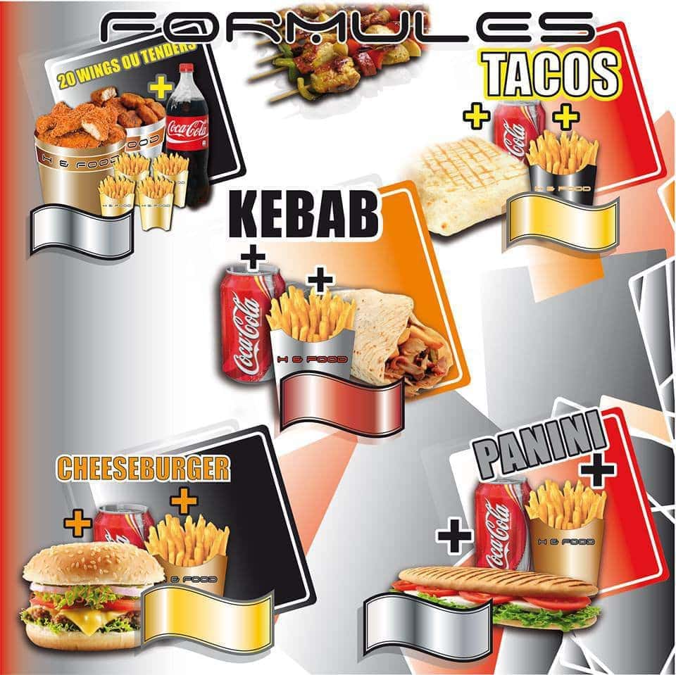 H et Food — carte page 2