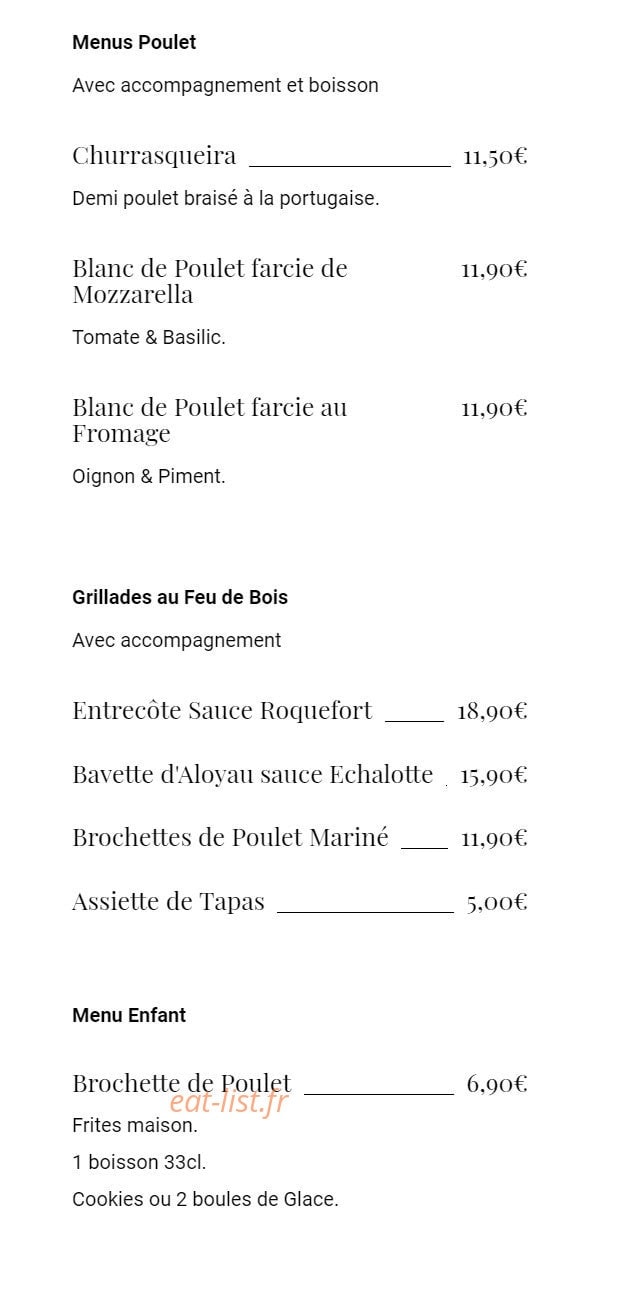 Hello Poulet — carte page 1