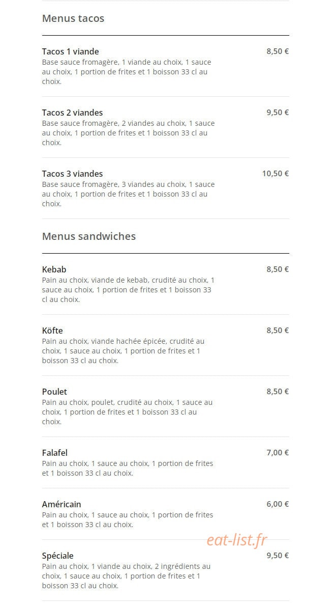 Hop & Food Kebab — carte page 2
