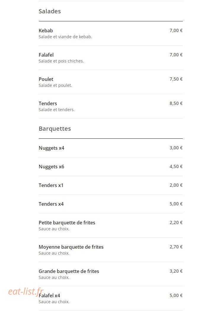Hop & Food Kebab — carte page 7