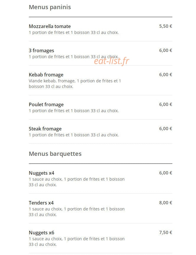 Hop & Food Kebab — carte page 3