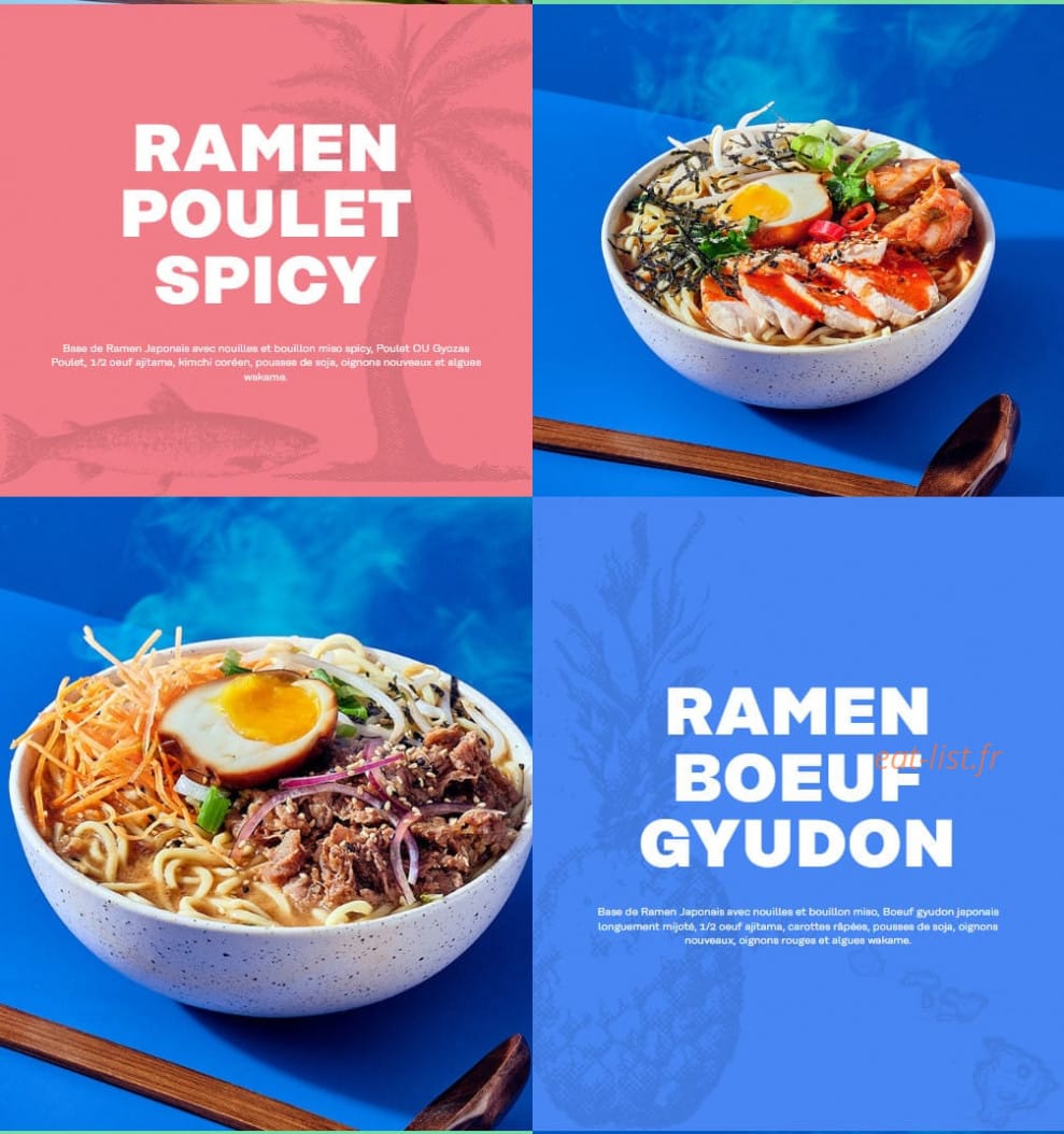 Island Poké — carte page 2