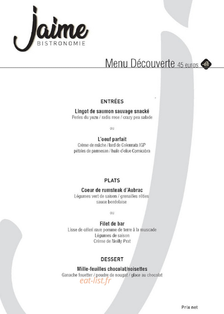 Jaime — carte page 1
