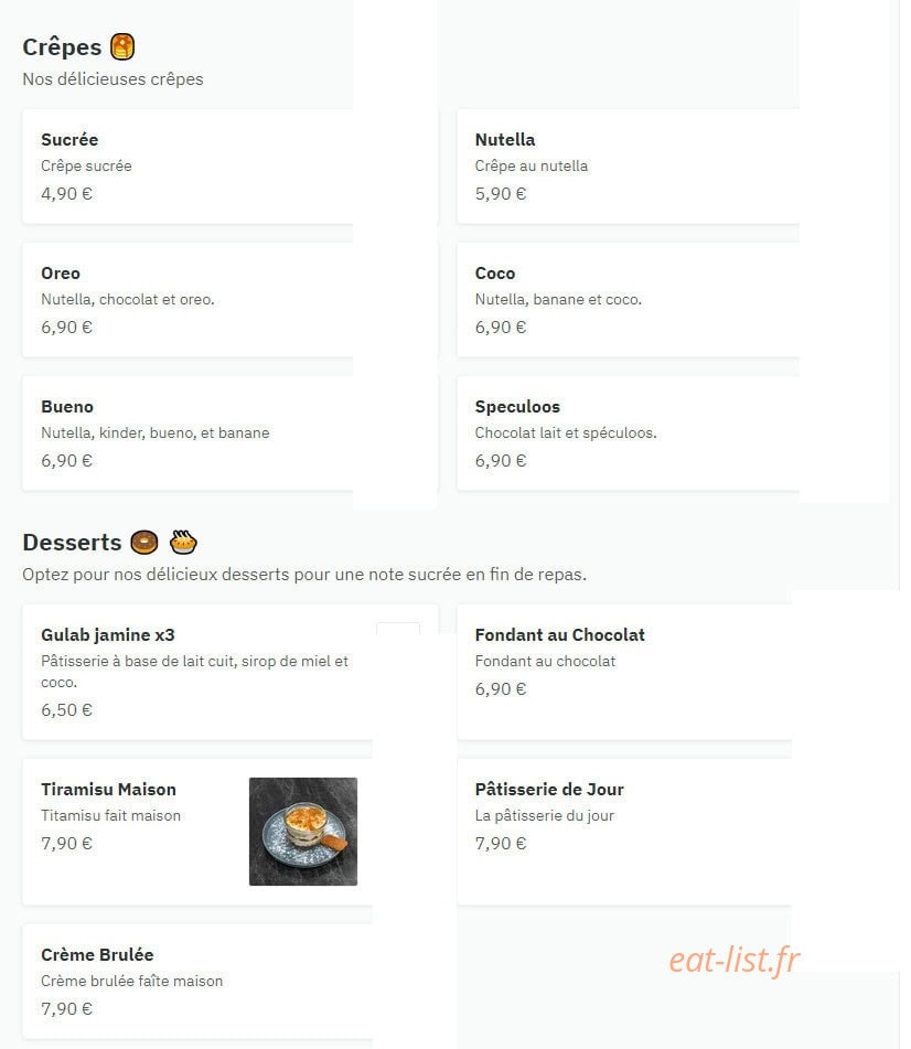 Jiana Coffee — carte page 4