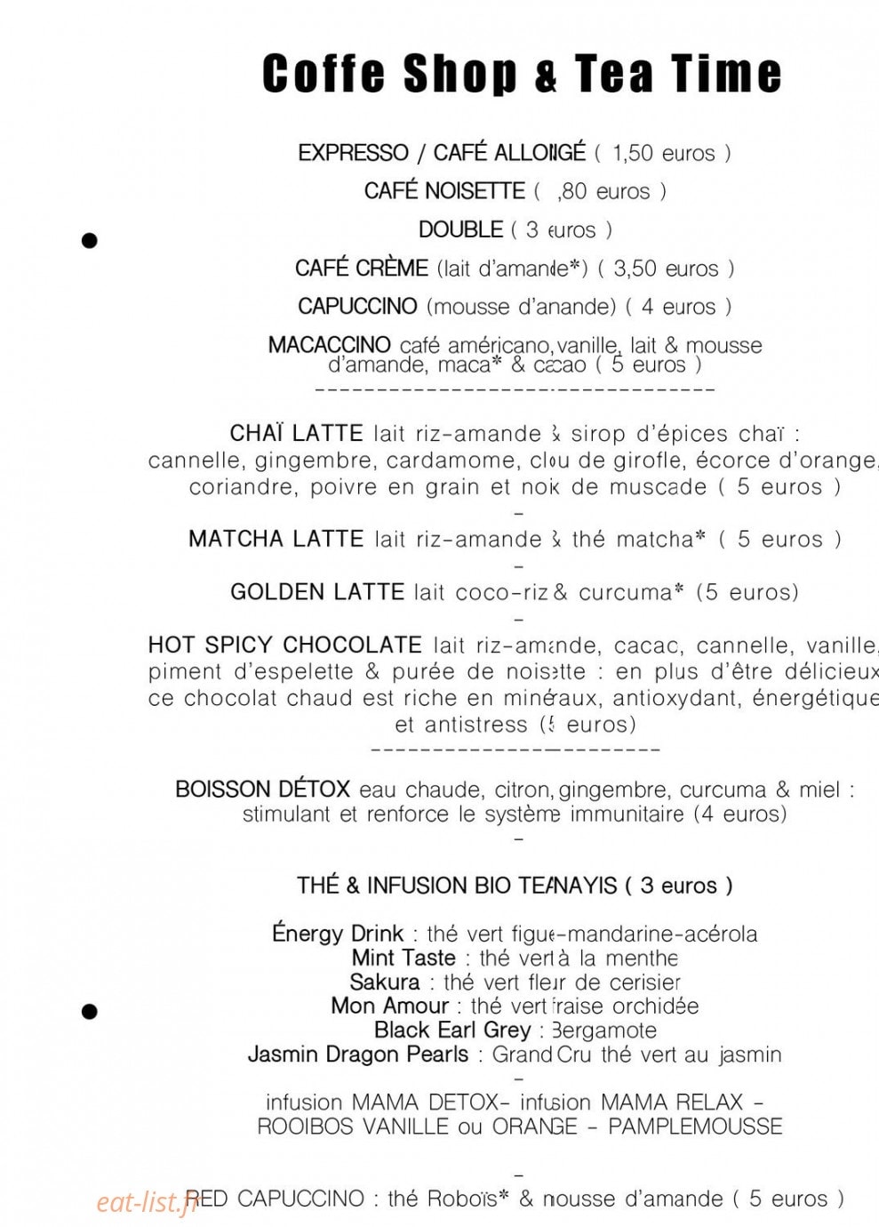 Joy — carte page 1