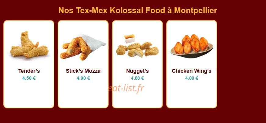 Kolossal — carte page 5