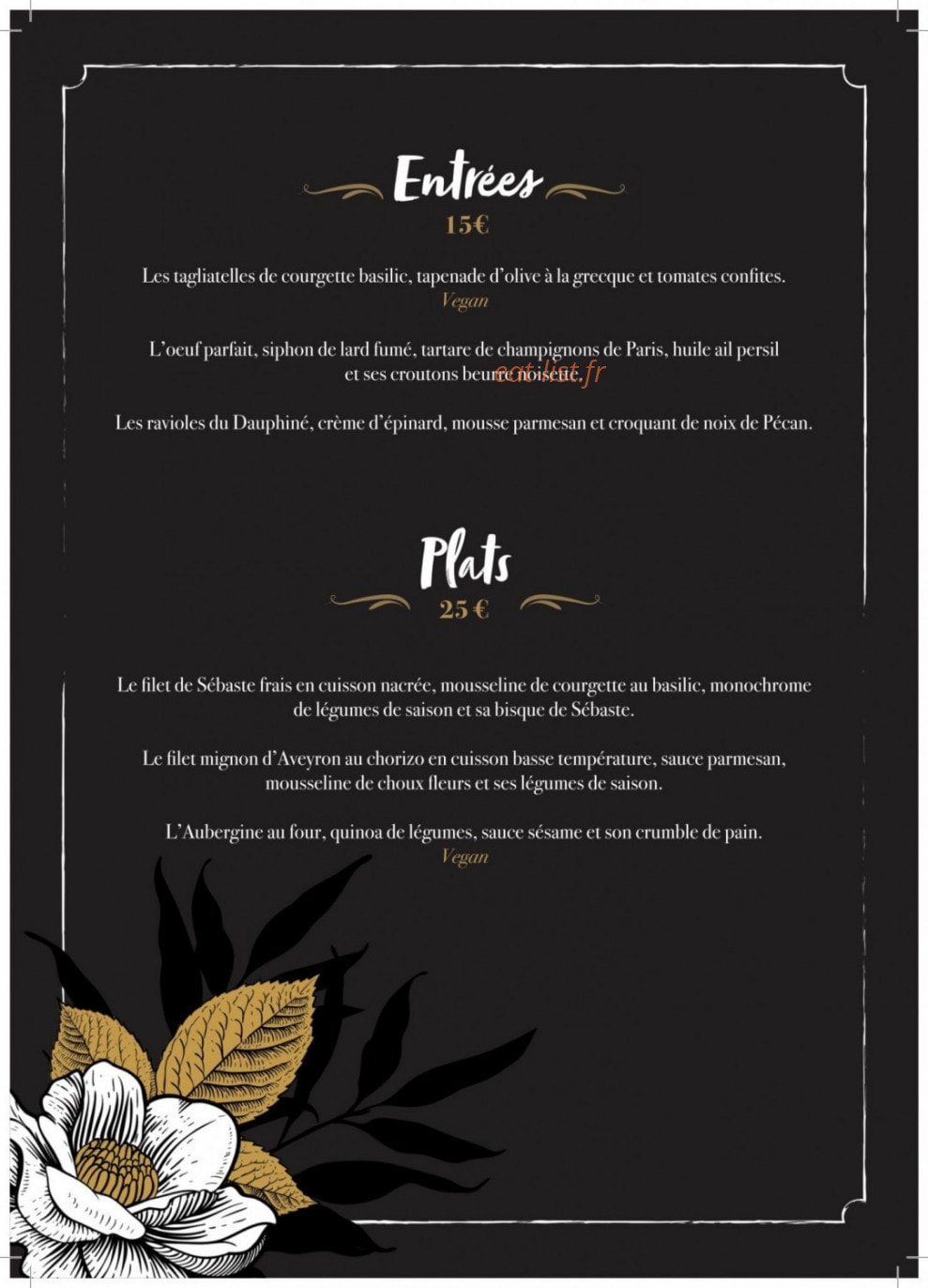L'Angelus — carte page 2