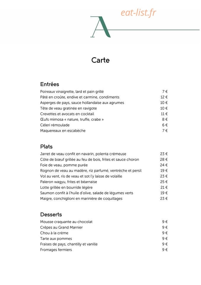 L'Arbre — carte page 1