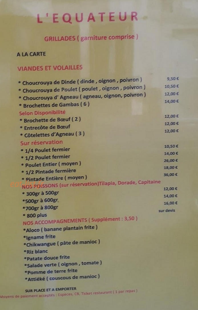 L'Equateur — carte page 1