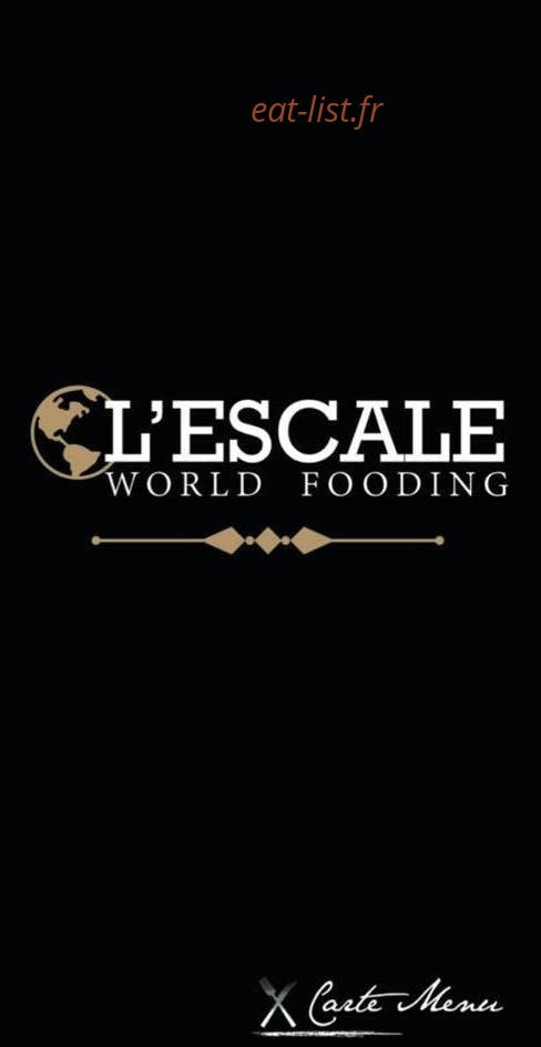L'escale régale — carte page 1