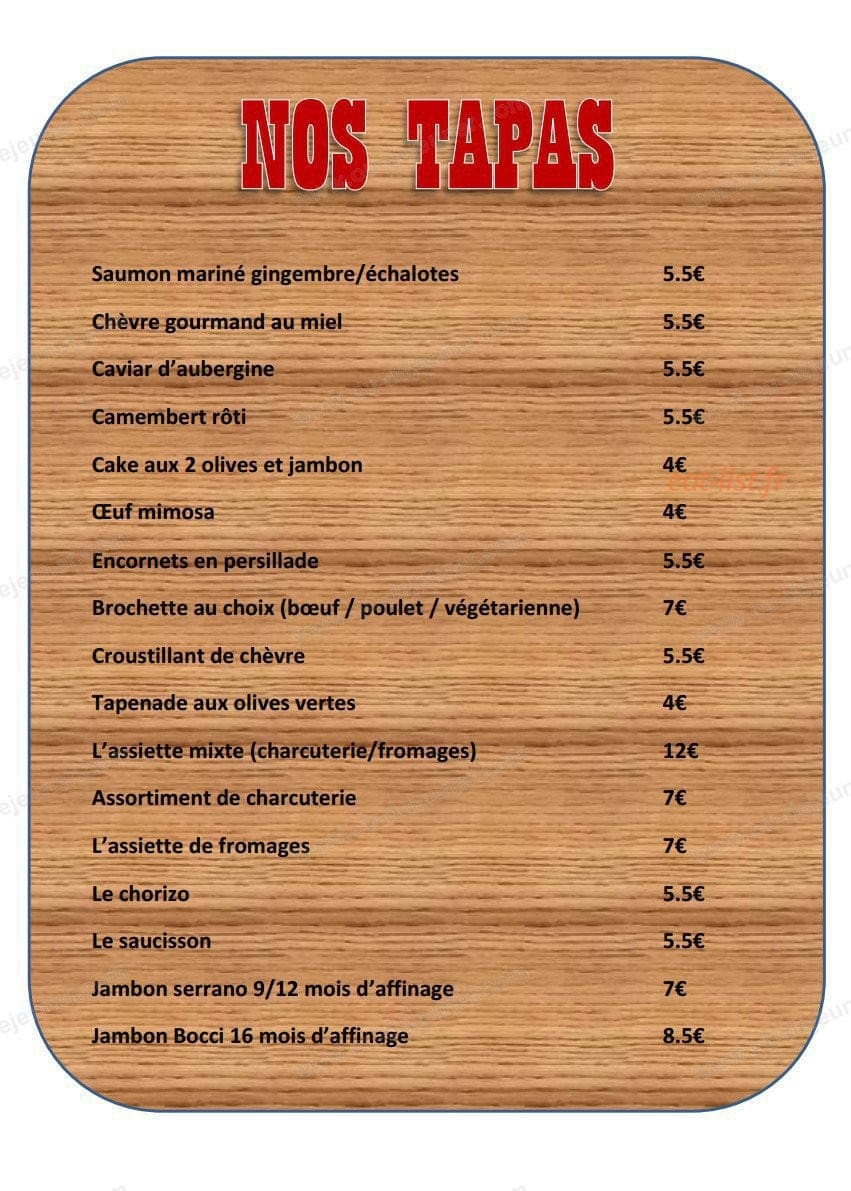 L'Hacienda — carte page 1