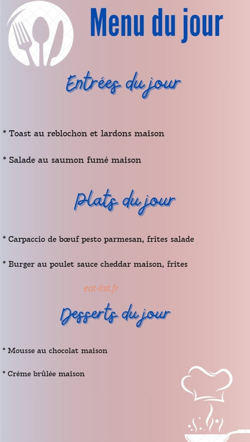 L'industrie montpellier brasserie — carte page 1