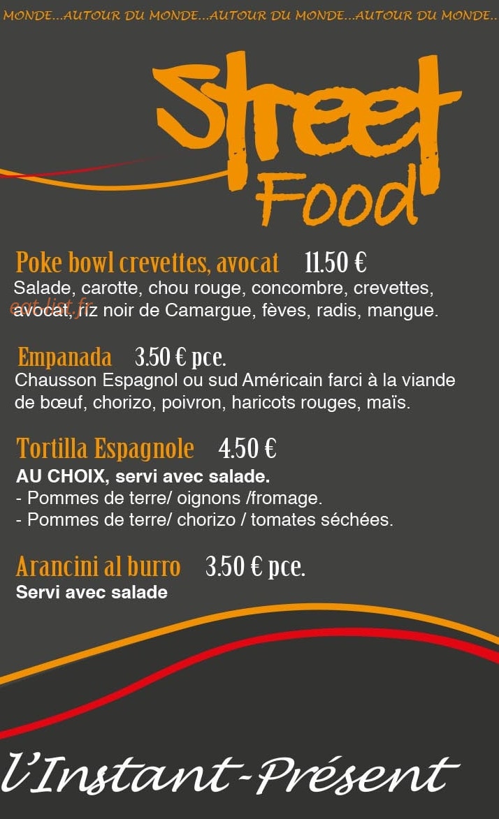 L'Instant - Présent — carte page 3