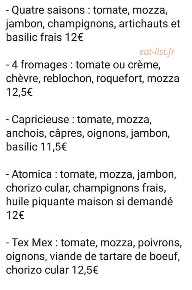 L’Origan — carte page 4