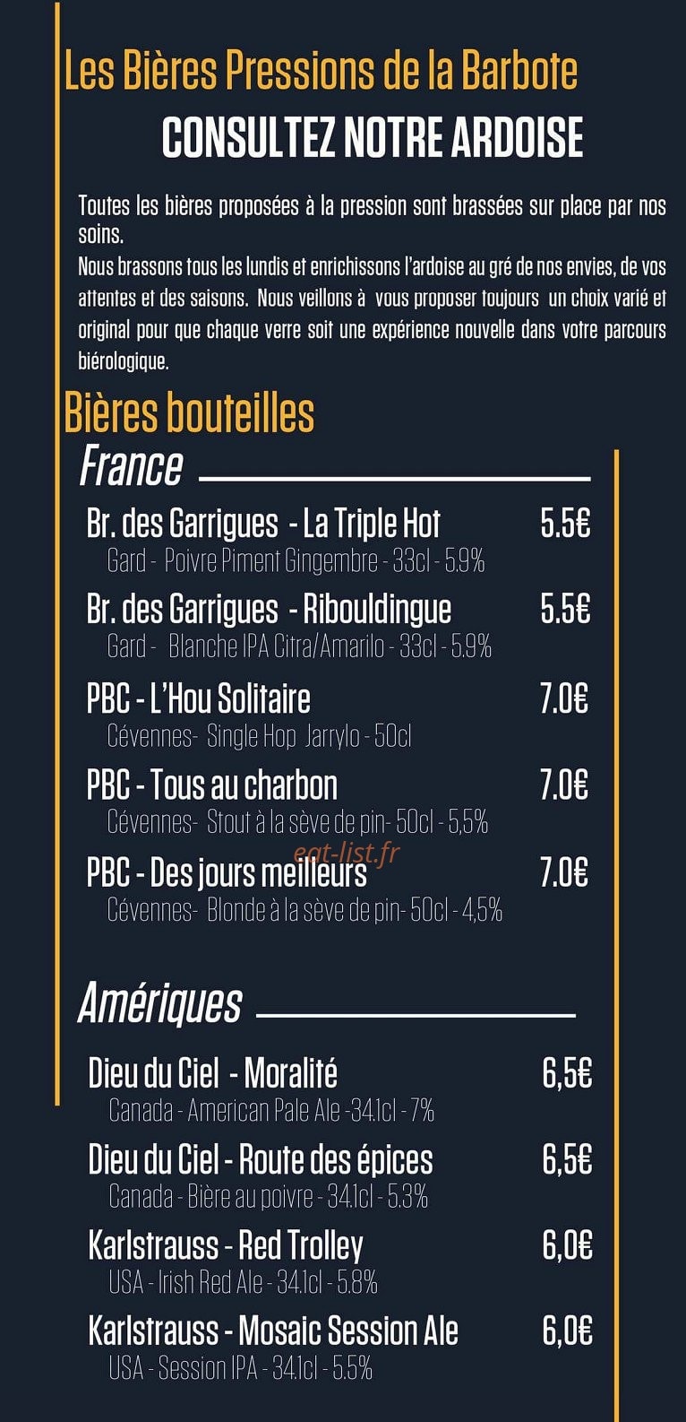La Barbote — carte page 2