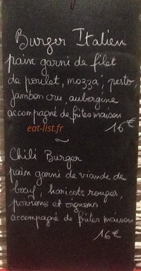 La Bistrote — carte page 8