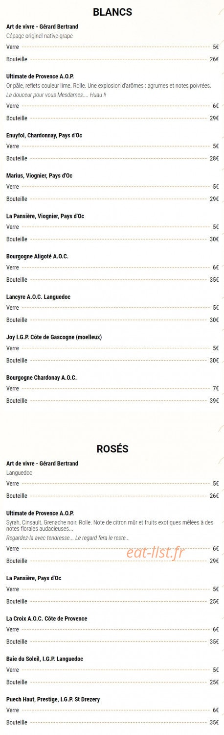 La Cachette — carte page 6