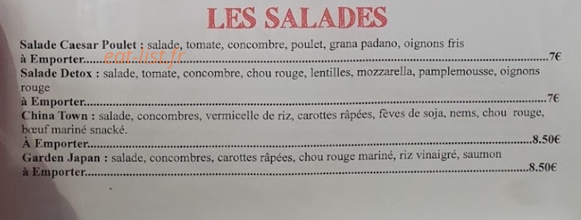 La Cuisine de Mila — carte page 3