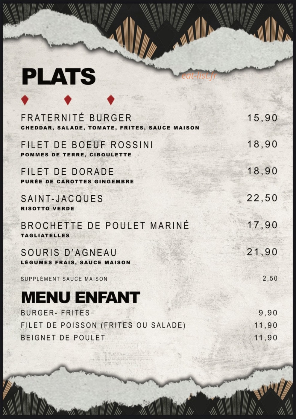 La Fraternité — carte page 2