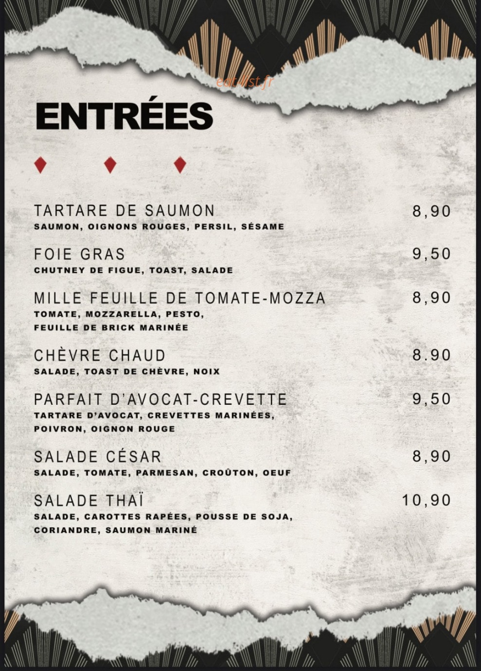 La Fraternité — carte page 1