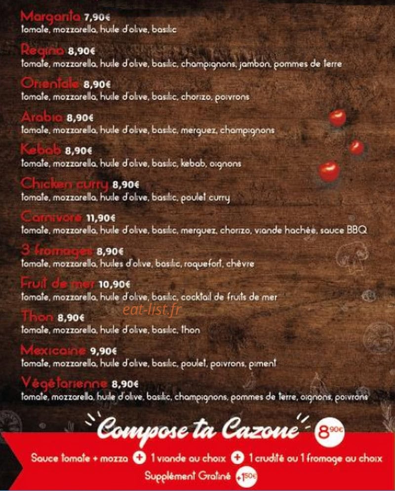 La Regina — carte page 2