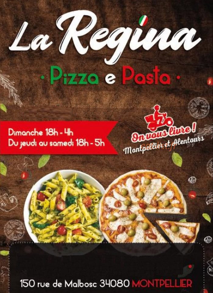 La Regina — carte page 1