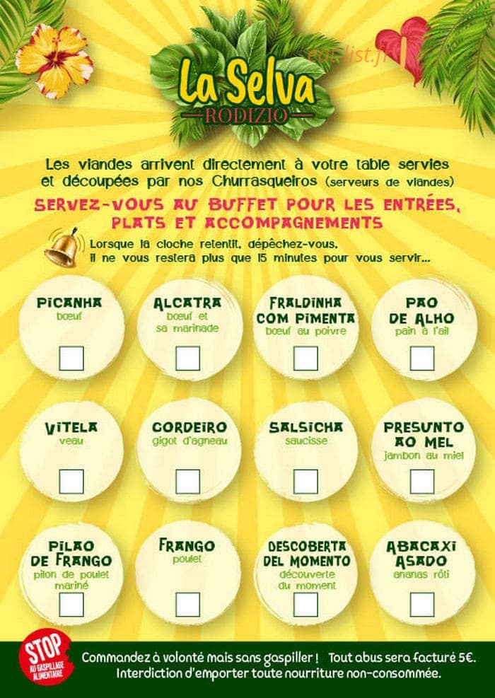 La Selva — carte page 1
