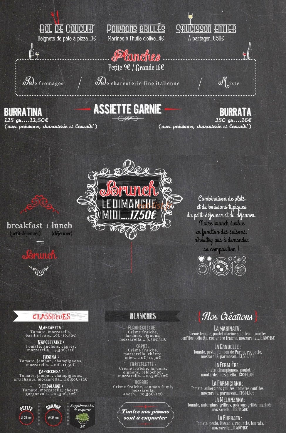 La Terrasse — carte page 1