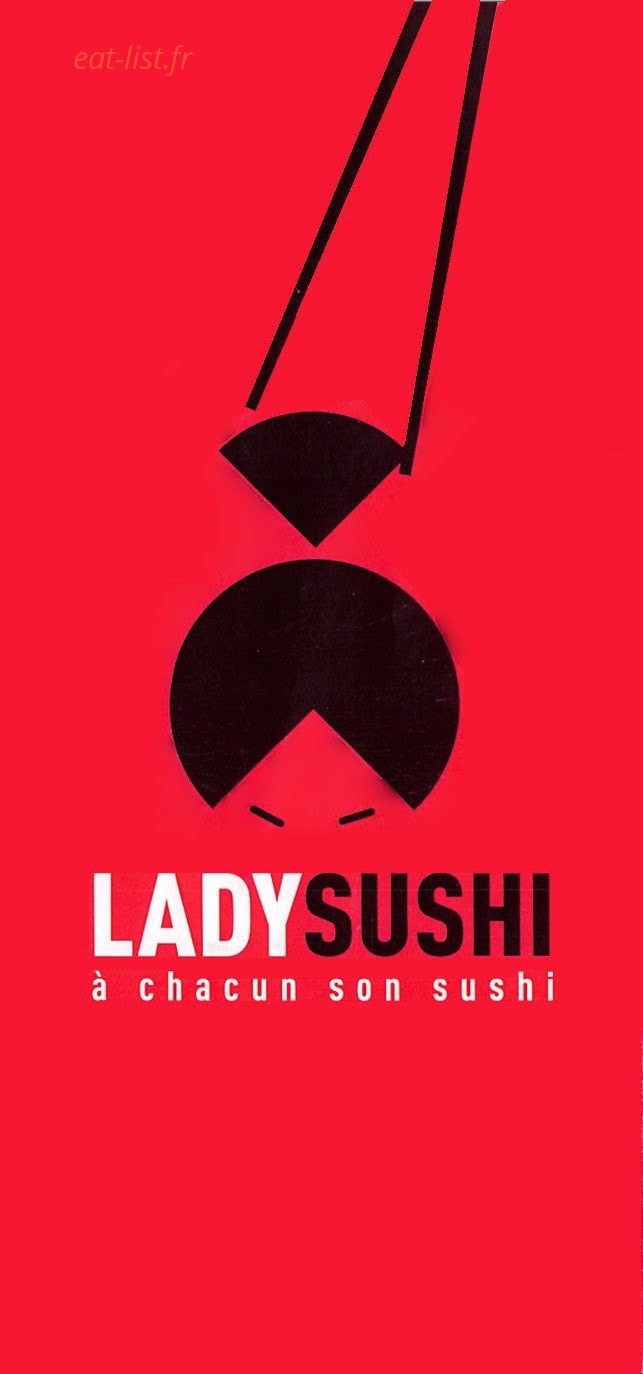 Lady Sushi — carte page 1