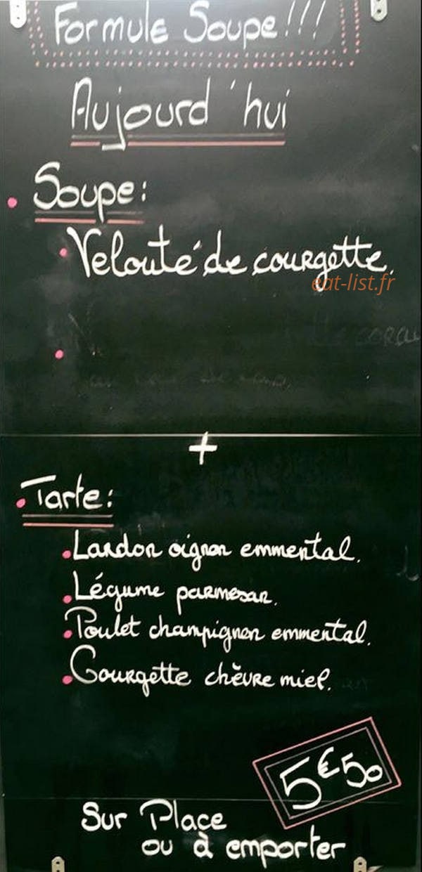 Lami Coffee — carte page 1