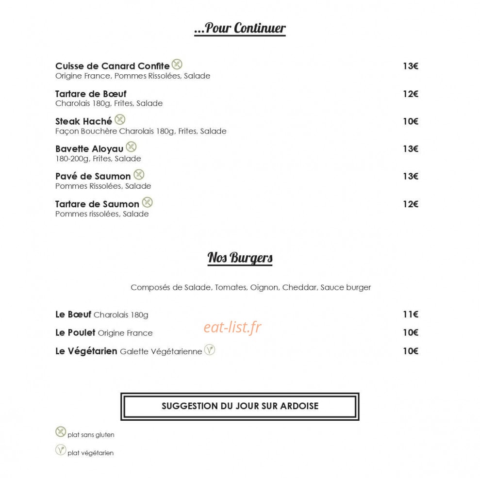 Le Boeuf — carte page 2