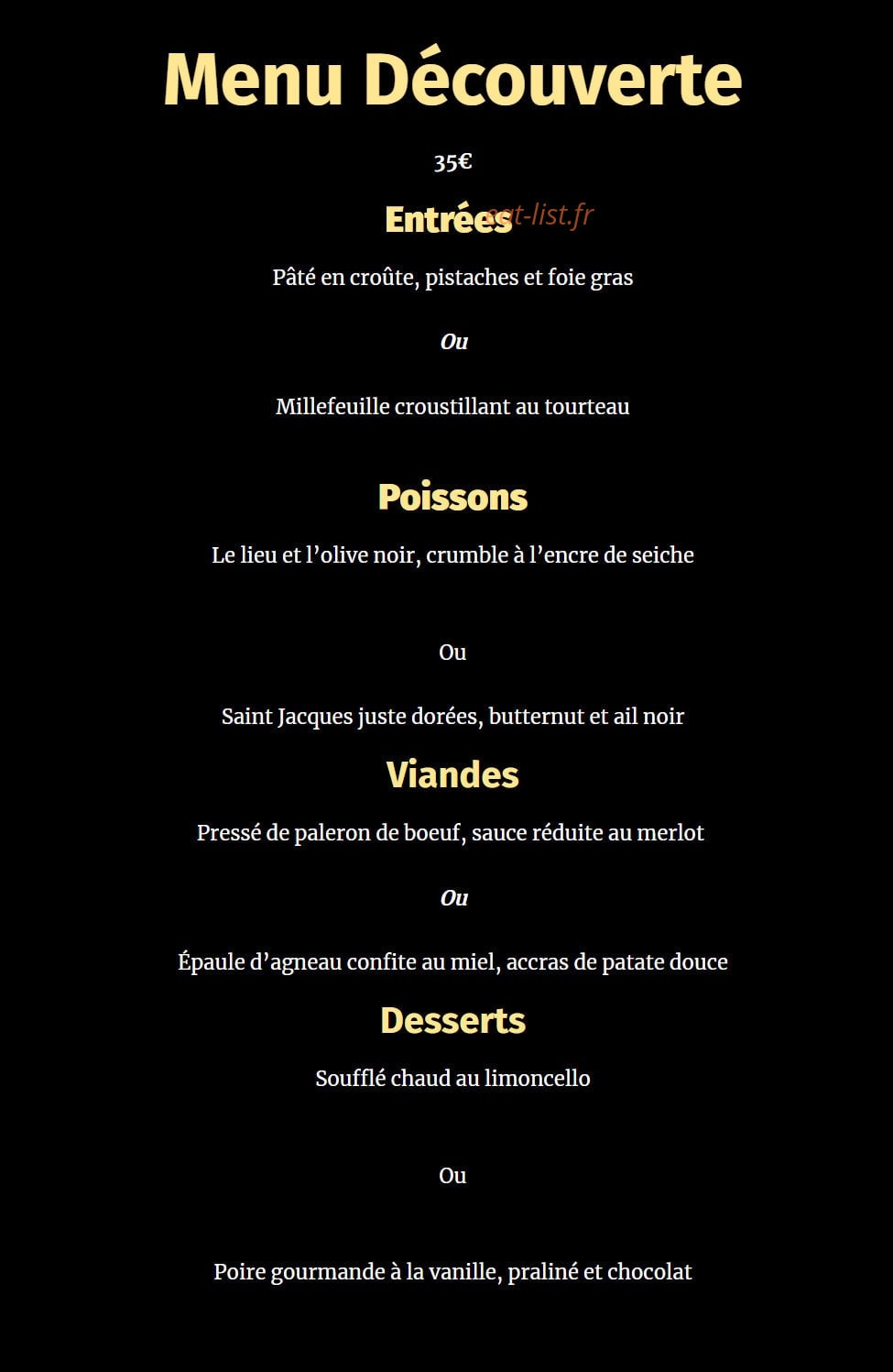 Le Bourdon — carte page 4