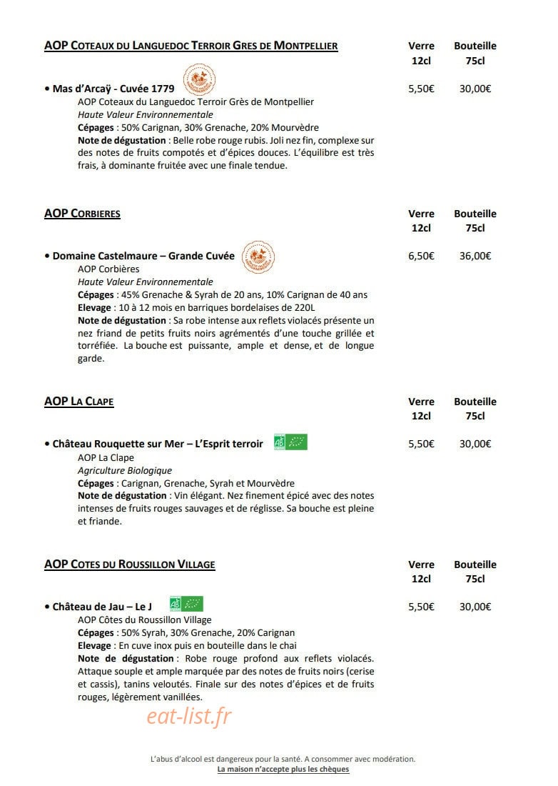 Le Clandestin — carte page 7